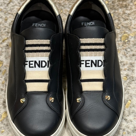 FENDI ROCKO SNEAKERS - Picture 1 of 8